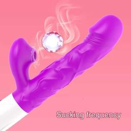 Sex Toys Massager Dildo with Telescopic Vibration G-spot Vibrator for Women Clitoral Stimulator Product Female
