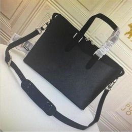 M40566 explorer briefcase tote handbag eclipse canvas men crossbody bags classic mono flower leather briefcases fashion man should2725