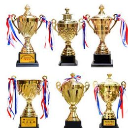 Resin Championnat d'Europe de football Trophy Medailles Ligue des Champions Or Argent 2018 2019 Other trophy Cup Medals Fan227H