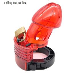 Sex Toys Massager Mini Male Chastity Cock Cage Penis Belt Lock with Four Rings Gay Sex toys for Man Great Sex Stimulation and Pleasure