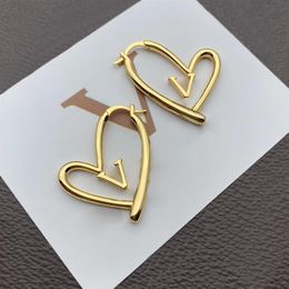 Delicate Earrings Fashion Ear Loop Simple Earing for Man Womens 4 Styles Good Quality245A