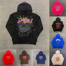 Men's Hoodies Sweatshirts Men's Hoodies Sweatshirts Hoodys Sp5der Young Thug 555555 Angel Pullover Pink Red Pants Men Shoe Sp5ders Printing Spider WebRFWBFW23