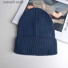 Beanie/Skull Caps Fashion Knitted Hat Cap for Men Woman Ski Hats Beanie Casquettes Unisex Winter Cashmere Casual Outdoor High Quality T230910