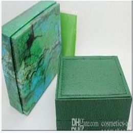 Luxury Watch Boxes Green With Original Watch Box Papers Card Wallet Boxes&Cases Luxury Watches282S