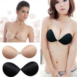 Whole-Sexy Women Silicone Push Up Bra Self-Adhesive Sticky Breast Strapless Bras216a