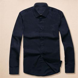 Luxurys Desingers Men's Dress Business Casual Shirt Sleeve Stripe slim masculine social fashion plaid shirt S-3XL #3500268r