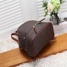 Brand 2023 Mens backpacks Women's Handbag leather Design bags fashion brown letter Crossbody bag 27x14x129CM181c