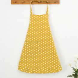 Dot Apron Waterproof Oil Proof Kitchen Aprons for Women Adult 1224617