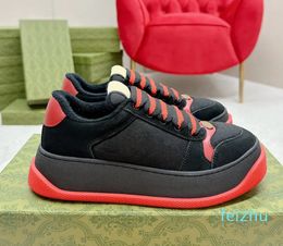 Screener Platform Shoes Casual Designer Sneaker Canvas Flatform Tennis Trainer For Men Women Leather Suede