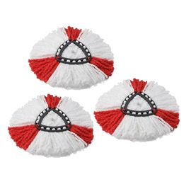 3pcs Replacement for Vileda O-cedar Mop Heads Refill Microfibre Spin Mop 360 Rotating Floor Mop Head 211215329U