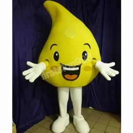 Cute Lemon Mascot Costume Performance simulation Cartoon Anime theme character Adults Size Christmas Outdoor Advertising Outfit Suit