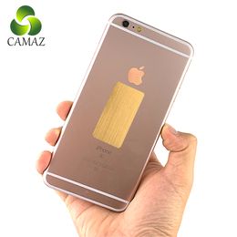 CAMAZ Anti Radiation Phone Sticker Silver Gold Square Negative Ions Chip Square 4G 5G Blocker Shield EMF EMR Protection Sticker