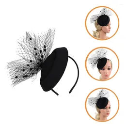 Bandanas Tea Party Hat Retro Fascinator Hats Women Fasinators The Hair Top Fashionable Dressy Wool Fascinators Bride