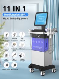 11 In 1 Vacuum face cleaning Water Oxygen Jet Peel Hydr Diamond Dermabrasion Machine Pore Cleaner Acne Treatment Facial Care Beauty Equipment