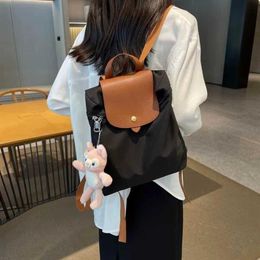Backpack Designer Luxury Fashion Women's Nylon Bags Portable Female Handbag Foldable Travel Student School Bag Women2645