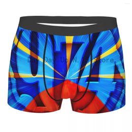 Underpants Male Sexy 974 Maveli Reunia Flag Underwear Boxer Briefs Men Soft Shorts