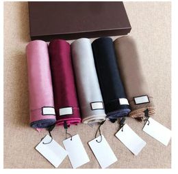 Luxury Wool Scarf Shawl Designer Classic Women Full Letter Winter Soft Pashmina Scarfs Mens Scarves Fashion Long Scarfs Neck Rings