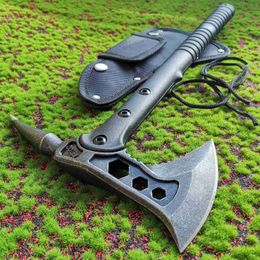 CS Axe 57HRC Hunting Axe Tomahawk Army Outdoor Axes Hand Tool Fire Axe Hatchet Ice Axe Tactical Camping Splitting Axe