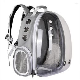 Dog Carrier Pet Cat Bag For Backpack Bubble Portable Transparent Breathable Opening Design Handbag