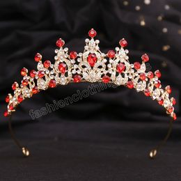 Wedding Bridal Dress Crystal Small Crown For Women Girls Simple Korean Tiaras Crown Hair Dress Jewelry Accessories