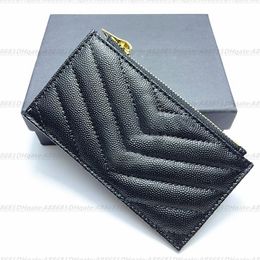 Luxury Fashion bag wallets designer mens zip card holder wallets Handbags flap five slots Shoulder Bags CASE women embossed Leathe254q