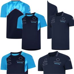 F1 Team Polo Shirt T-shirt 2023 Formula 1 Driver T-Shirt Summer New Casual Racing Jersey T-shirts Fans Casual Oversized Sports Tops