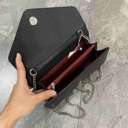 Fashion Luxurys Crossbody Women Bag Handbags Classical Designer Messenger Lady Shoulder Bags Female The Tote Gold Silver Chain Leather