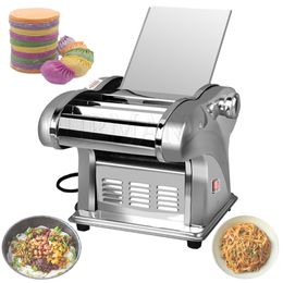 Electric Pasta Maker Machine Stainless Steel Noodle Press Noodle Cutting Machine Dumpling Skin