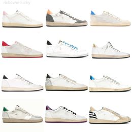 10A top quality Golden Ball Star Sneakers Designer Shoes Classic White Do-old Dirty Shoe Man Women Fashion Casual Shoes