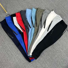 Old Season Tech Feelce with Logo Soft and Durable New Men's Air Layer Cotton Slim Sports Casual Pants Autumn Sportswear Tech Fleece Men's Joggers