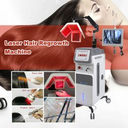Other Beauty Equipment Salon Lllt 650Nm Laser Hair Regrowth Machine With Regrowth Hairs Laser Detection