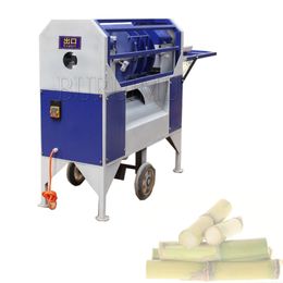 Sugar Cane Cleaning Peeling Machine Sugarcane Leaf Skin Crusher Peeler Cutter Machines