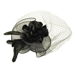 Bandanas Vintage Style Women Fascinator Hat Party Prom Hair Ornament For And Girls