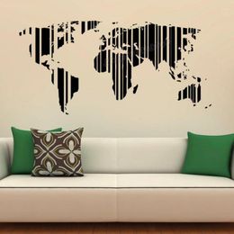 Wall Stickers Decal Global Home Interior Design Sticker For Living Room Bedroom Decor Art Murals B446