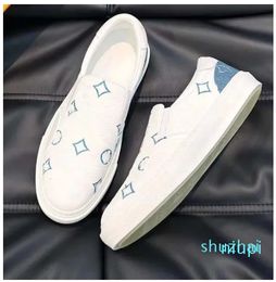 Designers Shoe Ollie Sneakers Suede Calf Leather Skate Shoes Textile flower Printed Transparent Rubber Outsole Casual