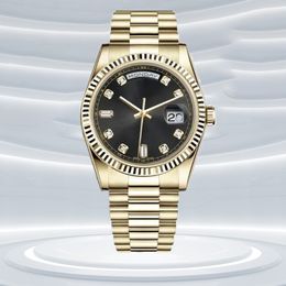 Luxuriöse Herrenuhr, Designeruhren, 904L-Edelstahlarmband, japanisches Schweizer Uhrwerk, römische Ziffern-Armbanduhren, leuchtende Damenuhren, wasserdicht, Montre de Luxe