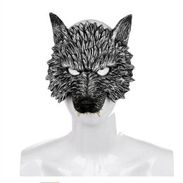 Halloween 3D Wolf Mask Party Masks Cosplay Horror Wolf Masque Halloween Party Decoration Accessories GC14122619