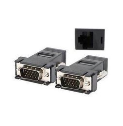 15Pin VGA male to RJ45 RJ-45 female HDB15 D-Sub TO CAT5 CAT6 Ethernet Network converter adapter Jack