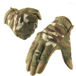 Disposable Gloves Sports Full Finger Protective Mountain Climbing Non-Slip Motorcycle Wear Resistant Touch Screen Tactical