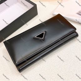 Luxury Purses for Women and Men Clutch Bags Fashion Unisex Brand Long Wallets women men Cowhide Purse Multi-function Designers Business Card Holders 3 styles