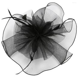 Bandanas Mesh Headdress Wedding Hats Women Fascinator Headband Hair Tea Party 1920 Headpiece Women's