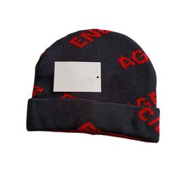 Fashion Designer Hats Men's and Women's Beanie Fall/winter Thermal Knit Hat Ski Brand Bonnet High Quality Plaid Skull Hat Warm Cap B-4High quality