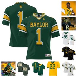 Baylor Bears Fußballtrikot 35 Dawson Pendergrass 19 Javon Gipson 22 Reggie Bush 32 Carmello Jones 12 Blake Shapen 98 Jerrell Boykins Jr. 28 Devyn Bobby