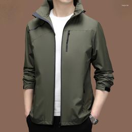 Men's Jackets Outdoor 2023 Spring Autumn Jacket For Men Fashion Waterproof Windproof Coat Hoodies Jaqueta Masculina