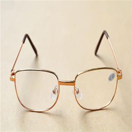 Silver Gold Frame Classic Unisex Cheap Reading Glasses Men Women Metal Frame Reading Glasses Diopter 1 00- 4 00 50Pcs Lot275d