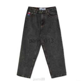 Men's Jeans Big Boy Jeans Designer Skater Wide Leg Loose Denim Casual Pantsdhfw Favourite Fashion Rushed New Arrivals x0911