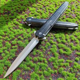 Portable Tactical Knife Pocket Folding Knife 440C Stainless Steel Blade Sharp Fruit Knife Camping Defence Folding Knives