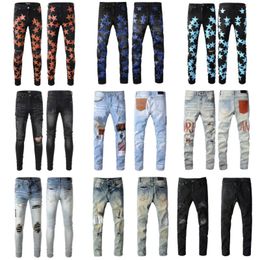 Jeans Straight Leg Jeans for men designer denim jeans Men Black Pants High-end Quality Straight Designer Retro Streetwear Casual Sweatpants Designers stacked Jeans