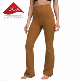 Lycra fabric Flared Leggings High Waisted Soft Yoga Pants Full Length Ladies Trousers Casual Wide Pants For Women2340