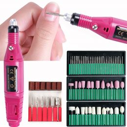 Nail Manicure Set Of Cutters For Machine Quartz Scrub Stone Diamond Wool Drill Bit Rotary Burr Grinding Mill Kit SAHBS011P 230911